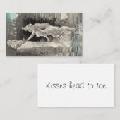 Angel und Goddess Valentine Visitenkarte (Vorne/Hinten)