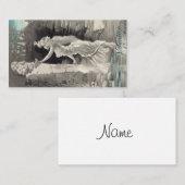 Angel und Goddess Valentine Visitenkarte (Vorne/Hinten)