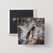 Angel und ihre Taube Button (Vorne & Hinten)