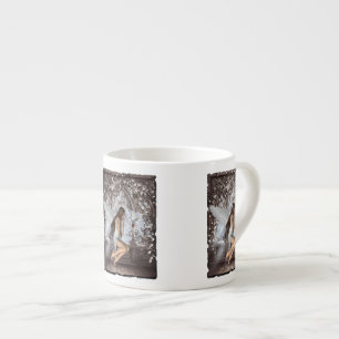 Angel und ihre Taube Espressotasse