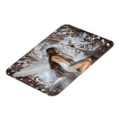 Angel und ihre Taube Magnet (Linke Seite)
