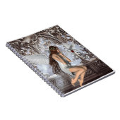 Angel und ihre Taube Notizblock (Rechte Seite)