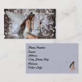 Angel und ihre Taube Visitenkarte (Vorne/Hinten)