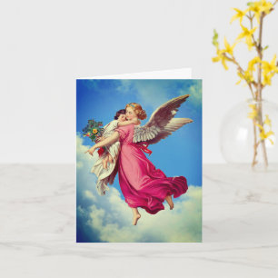 Angel- und Kindermerkkarte Karte