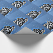 Angel und Kontrail Geschenkpapier (Ecke)