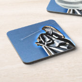 Angel und Kontrail Getränkeuntersetzer (Linke Seite)