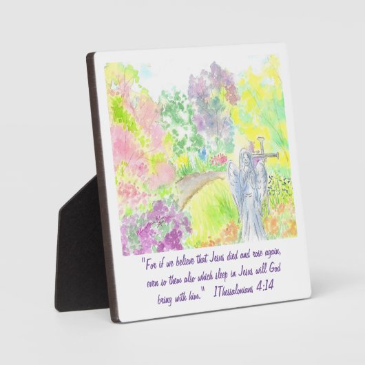 Angel- und Kreuzgartenposter Fotoplatte (Vorderseite)