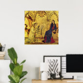 Angel und Madonna Poster (Heimbüro)