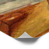 Angel und Maria - mittelalterliche religiöse Kunst Poster (Ecke)