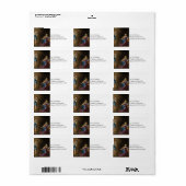 Angel und Mary Adressaufkleber (Vorne)