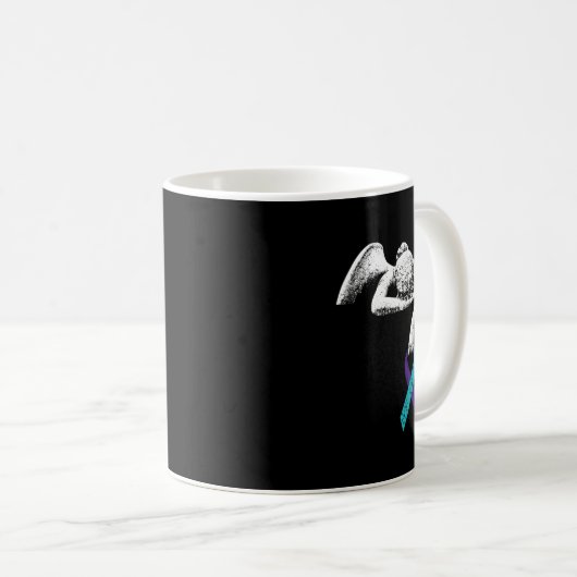 Angel und Selbstmordbewusstsein Suizidpräventionsk Kaffeetasse (VorderseiteRechts)