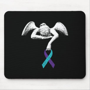 Angel und Selbstmordbewusstsein Suizidpräventionsk Mousepad