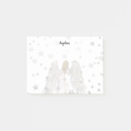 Angel- und Sternenmalereien Nachhinweise Post-it Klebezettel