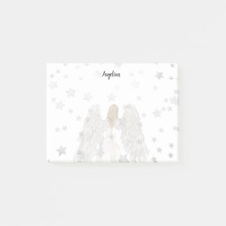 Angel- und Sternenmalereien Nachhinweise Post-it Klebezettel