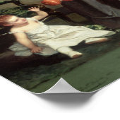 "Angel und Teufel" oder "Diabolo spielen" Poster (Ecke)