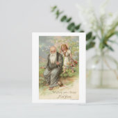 Angel- und Vaterzeit # 1 Postkarte (Stehend Vorderseite)