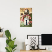 Angel- und Vaterzeit # 2 Poster (Heimbüro)