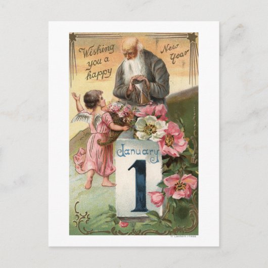 Angel- und Vaterzeit # 2 Postkarte (Vorderseite)