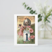 Angel- und Vaterzeit # 2 Postkarte (Stehend Vorderseite)