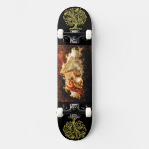 Angel unter den Sternen Fantasy Art Skateboard