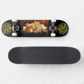 Angel unter den Sternen Fantasy Art Skateboard (Horizontal)