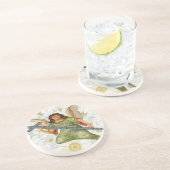 Angel-Untersetzer senden Sandstein Untersetzer (Seite)