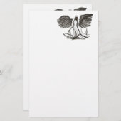 Angel Uriel Briefpapier (Vorne/Hinten)