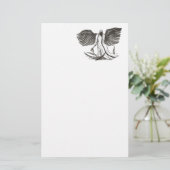 Angel Uriel Briefpapier (Stehend Vorderseite)