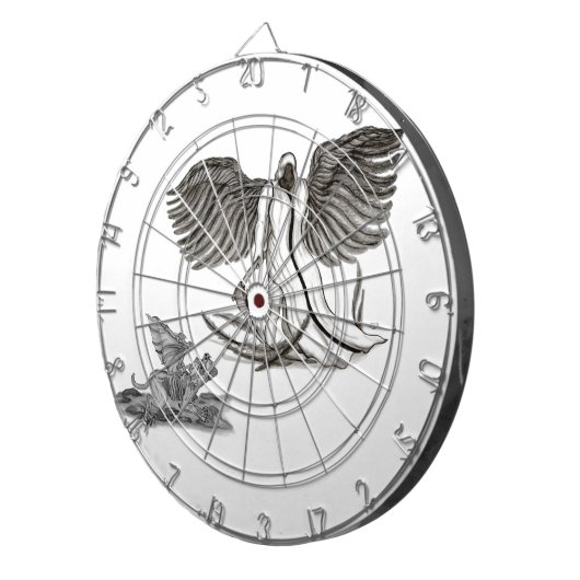 Angel Uriel Dartscheibe (Vorderseite rechts)