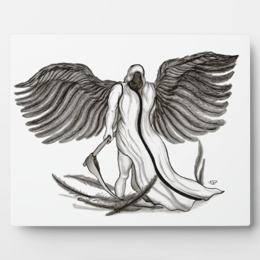 Angel Uriel Fotoplatte (Vorderseite)