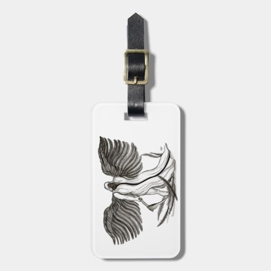 Angel Uriel Gepäckanhänger (Vorderseite vertikal)