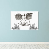 Angel Uriel Leinwanddruck (Insitu (Holzboden))