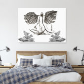 Angel Uriel Leinwanddruck (Insitu (Schlafzimmer))