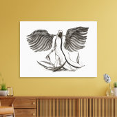 Angel Uriel Leinwanddruck (Insitu (Wohnzimmer))