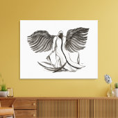 Angel Uriel Leinwanddruck (Insitu (Wohnzimmer))