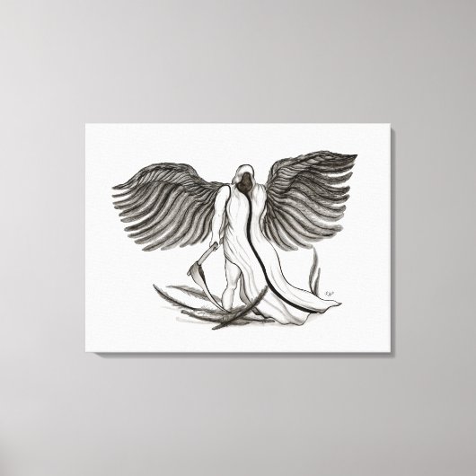 Angel Uriel Leinwanddruck (Vorderseite)
