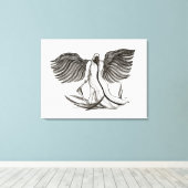 Angel Uriel Leinwanddruck (Insitu (Holzboden))