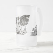 Angel Uriel Mattglas Bierglas (VorderseiteRechts)