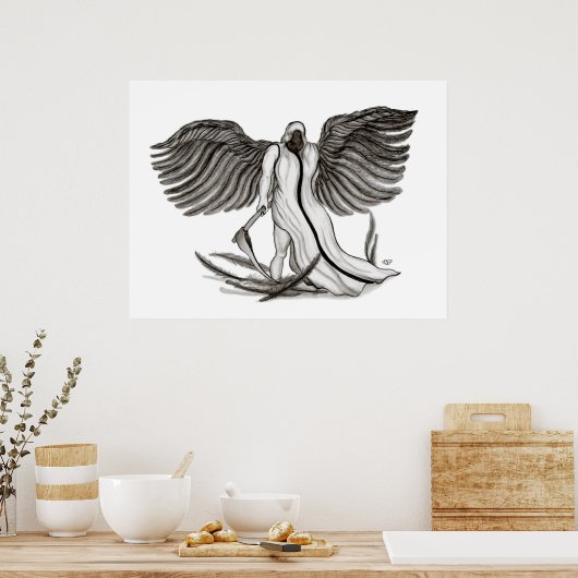 Angel Uriel Poster (Küche)