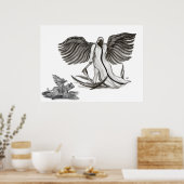 Angel Uriel Poster (Küche)