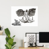 Angel Uriel Poster (Heimbüro)