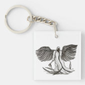 Angel Uriel Schlüsselanhänger (Vorderseite)