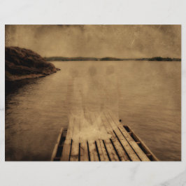 Angel Vintag antike braun Sepia Textur