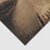 Angel Vintage antike Sepia Textur Seidenpapier (Ausschnitt)