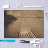 Angel Vintage antike Sepia Textur Seidenpapier (Handwerk)