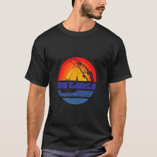 Angel Vintage Fischerei Fischler Retro Fishi T-Shirt