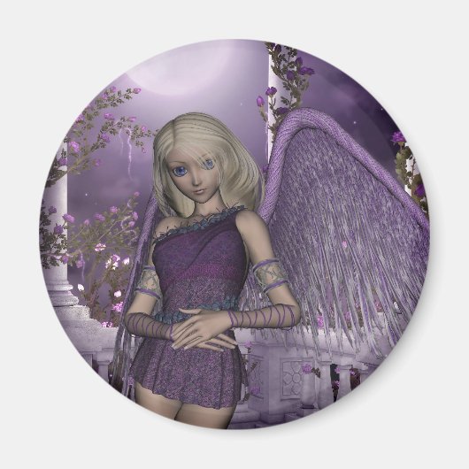 Angel Violet Charms Magnet (Vorne)