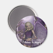 Angel Violet Charms Magnet (Vorderseite/Rückseite)
