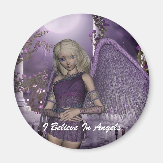 Angel Violet Charms Magnet (Vorne)