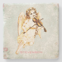 Angel Violine auf einer Shabby Vintag Textur spiel